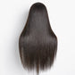 Glueless 3D Cap Pre-bleached Straight 13x4 Transparent Lace Front Wig 150% Density