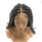 26 inch Stunning Goddess Locs with Curls 4x4 Braided Lace Closure Wigs 100% Hand-Braided