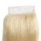 613 Remy Hair Straight Bundles/ 4*4 Lace Closure