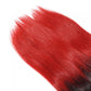 Straight Ombre Remy Hair #1B/Red