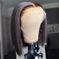 8-10 Inch 13"x6" Front Lace Pre-Plucked Straight Bob Wig 150% Density